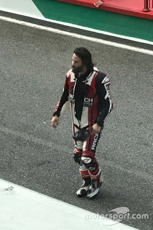 Keanu Reeves en Mugello