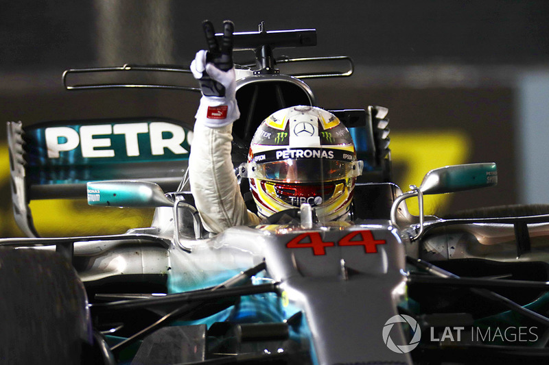 Yarış galibi Lewis Hamilton, Mercedes AMG F1