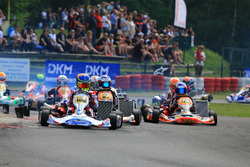 Mattia Michelotto führt das Feld der Junioren an