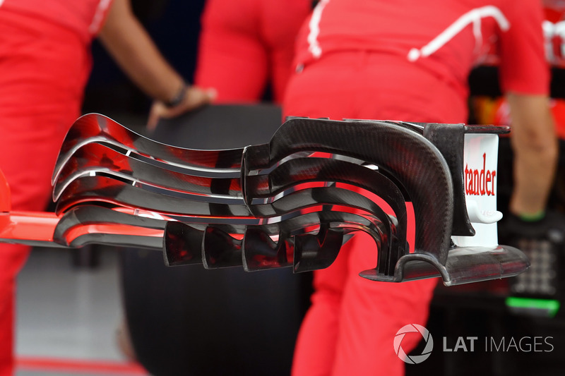 Aileron avant de la Ferrari SF70H