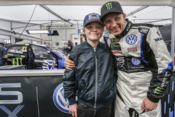 Петтер Сольберг и его сын Оливер Сольберг, PSRX Volkswagen Sweden, VW Polo GTi