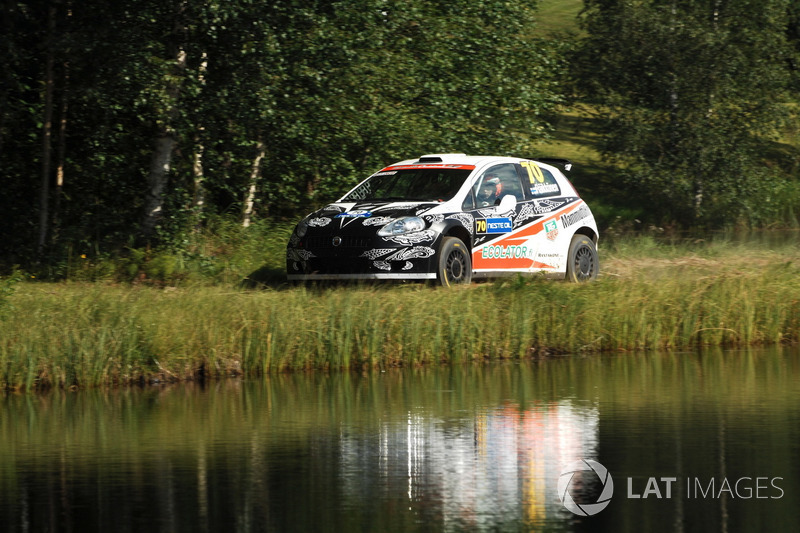 Kimi Räikkönen, Kaj Lindström, Fiat Abarth Grande Punto S2000