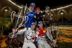 Podium: Sieger Nationcup Timo Bernhard, René Rast, 2. Juan Pablo Montoya, Helio Castroneves