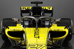 Detalle del Halo del Renault F1 Team RS18