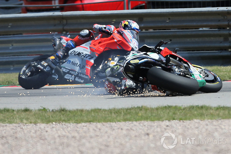 Cal Crutchlow, Team LCR Honda crash