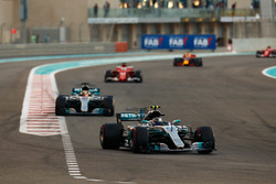Валттері Боттас, Льюіс Хемілтон, Mercedes AMG F1 W08, Себастьян Феттель, Ferrari SF70H