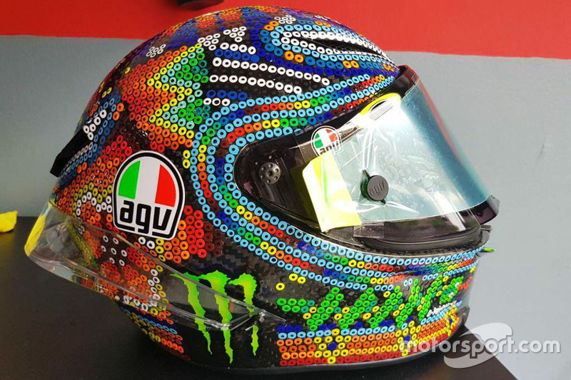 Helmet of Valentino Rossi, Yamaha Factory Racing