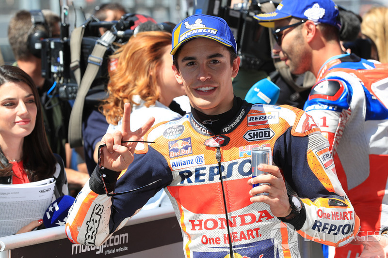 Second place qualifying Marc Marquez, Repsol Honda Team