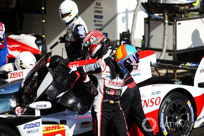 #8 Toyota Gazoo Racing Toyota TS050: Sébastien Buemi, Kazuki Nakajima, Fernando Alonso