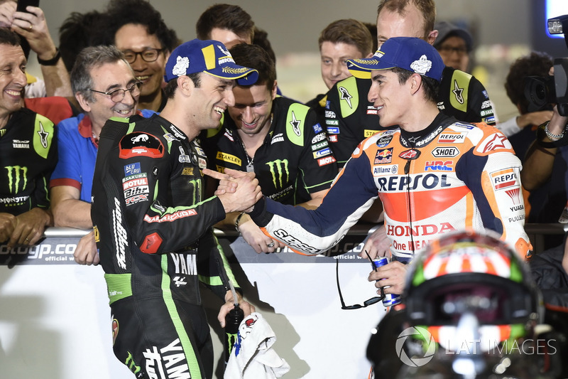 Володар поул-позиції Жоанн Зарко, Monster Yamaha Tech 3, друге місце Марк Маркес, Repsol Honda Team