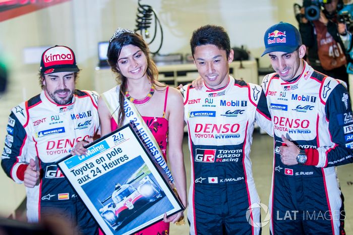 #8 Toyota Gazoo Racing Toyota TS050: Sébastien Buemi, Kazuki Nakajima, Fernando Alonso