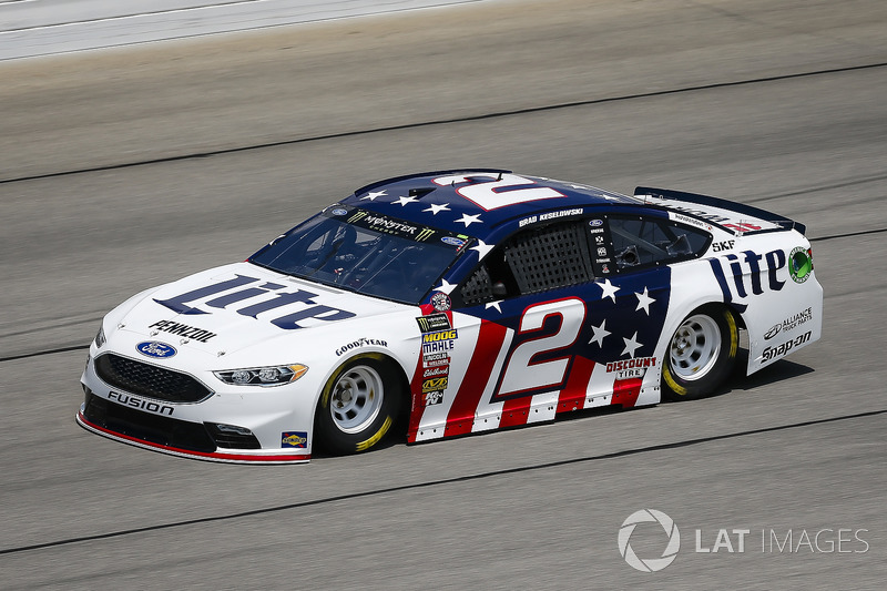 7. Brad Keselowski, Team Penske, Ford Fusion Stars, Stripes, and Lites