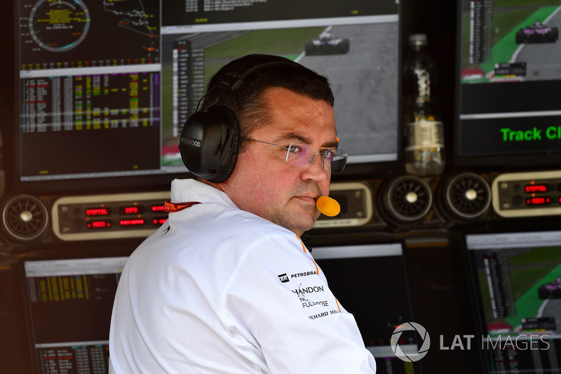Гоночний директор McLaren Ерік Бульє