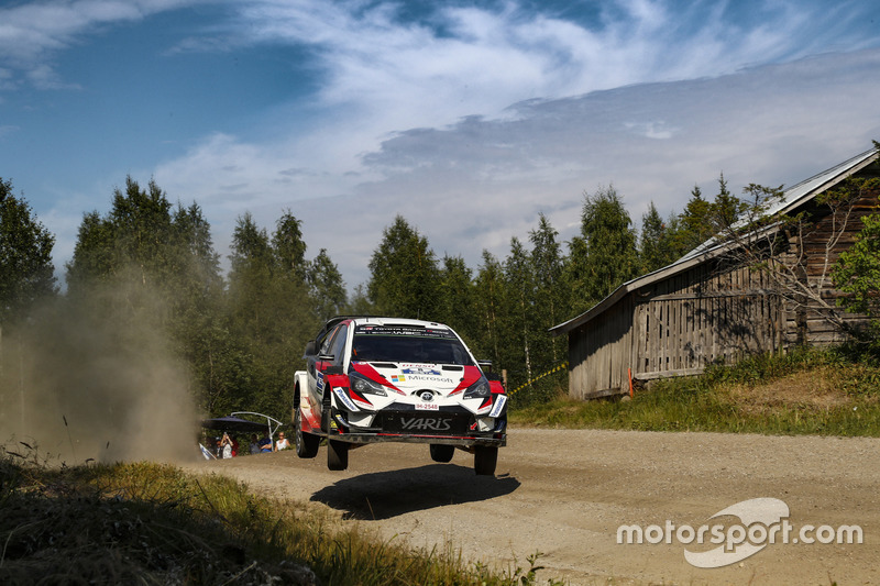 Ott Tanak, Martin Järveoja, Toyota Yaris WRC, Toyota Gazoo Racing