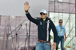 Esteban Ocon, Force India F1 imza seansında