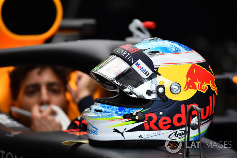 Daniel Ricciardo'nun kaskı, Red Bull Racing RB14