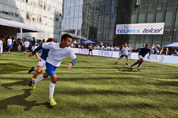 Pascal Wehrlein, Manor Racing at a charity football match