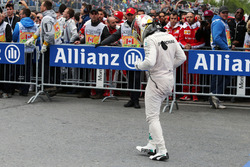 Race winner Lewis Hamilton, Mercedes AMG F1 celebrates in parc ferme