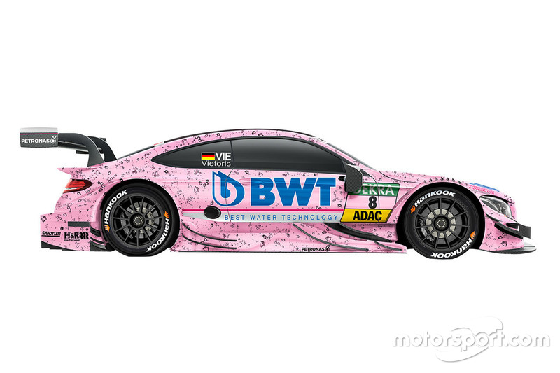 La BWT Mercedes-AMG C 63 DTM de Christian Vietoris