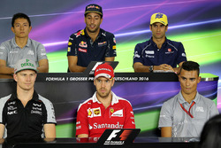 Conferencia de prensa: Rio Haryanto, Manor Racing, Daniel Ricciardo, Red Bull Racing, Felipe Nasr, S