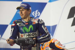 Podium: Sieger Jorge Lorenzo, Yamaha Factory Racing