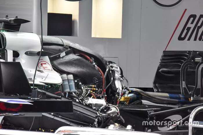 Haas F1 Team VF-18 Ferrari engine