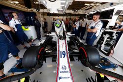 Felipe Massa, Williams, climbs out of his car