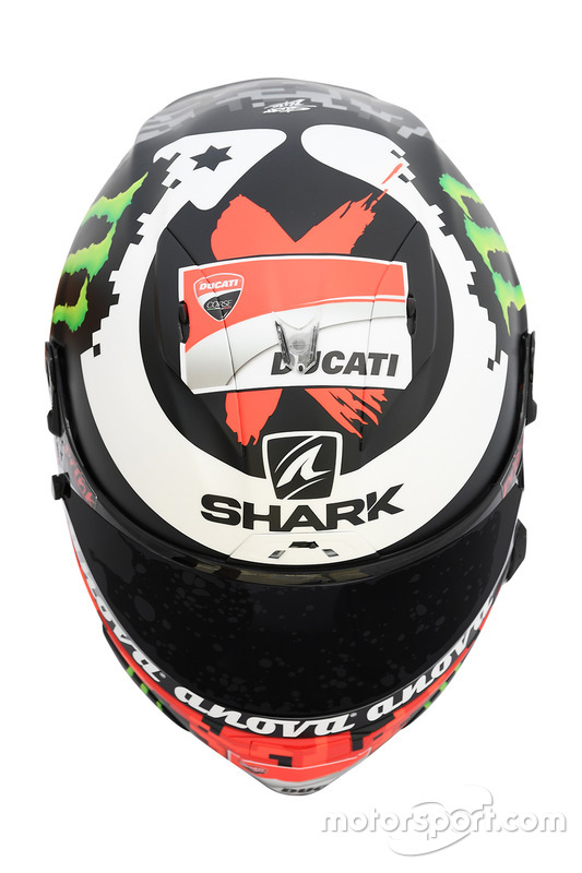 Casco de Jorge Lorenzo, Ducati Team