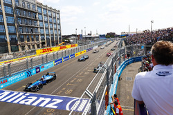 Sébastien Buemi, Renault e.Dams, on Pole Position at the start of the race
