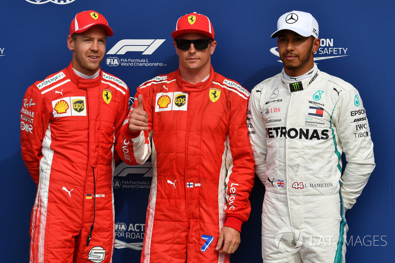 Kimi Räikkönen és a szombati rajtelsőség Monzában