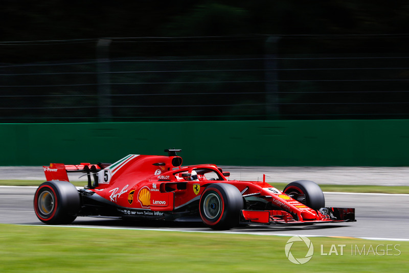 2. Sebastian Vettel, Ferrari SF71H