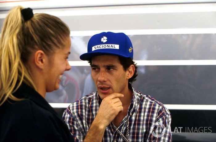 Ayrton Senna e Adriane Galisteu
