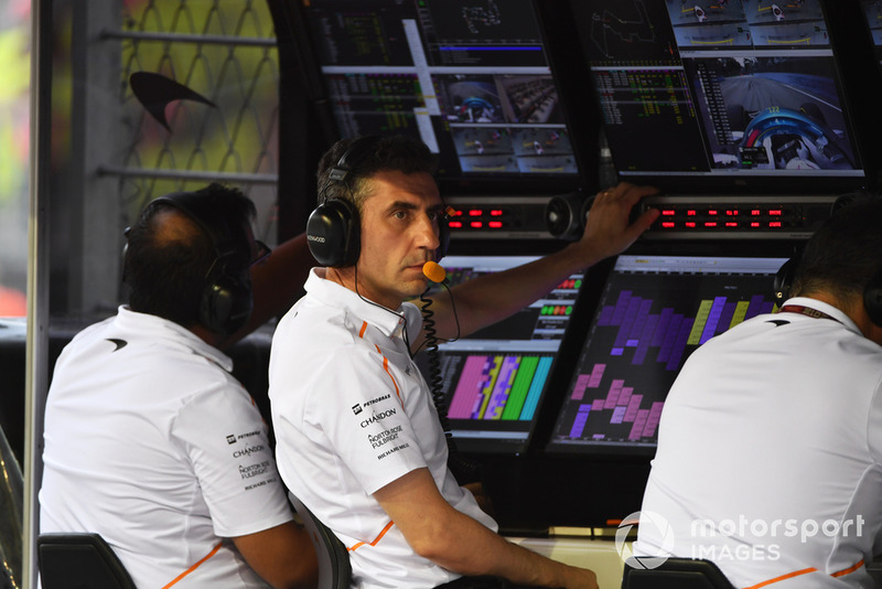 Andrea Stella, Ingeniero de McLaren