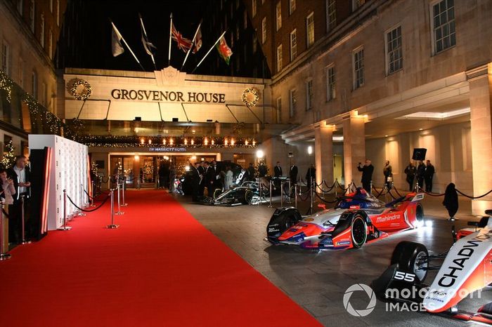 Coches de la Fórmula 1, Fórmula E y W Series