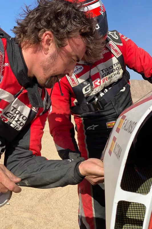 #310 Hallspeed Toyota: Fernando Alonso, Marc Coma