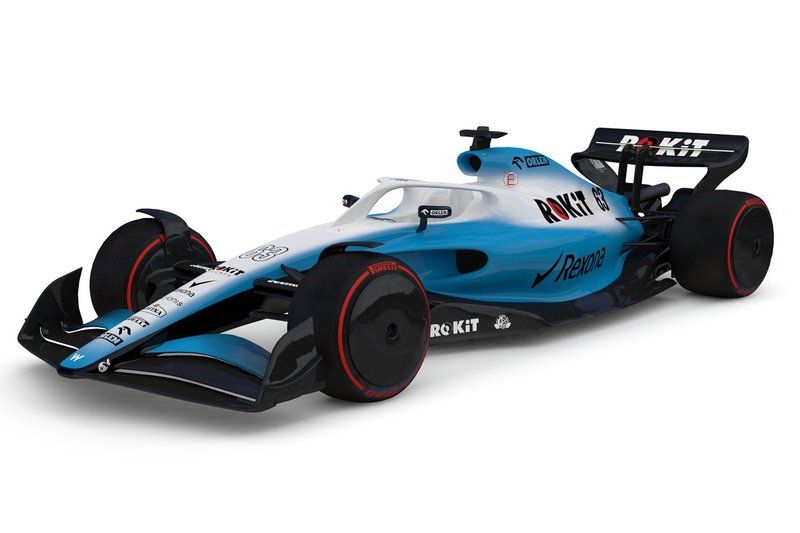 2021 F1 car of Williams