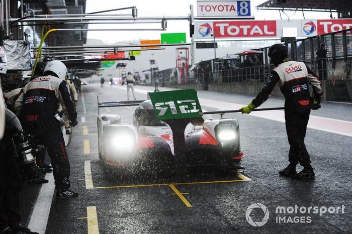 #8 Toyota Gazoo Racing Toyota TS050: Sébastien Buemi, Kazuki Nakajima, Fernando Alonso 