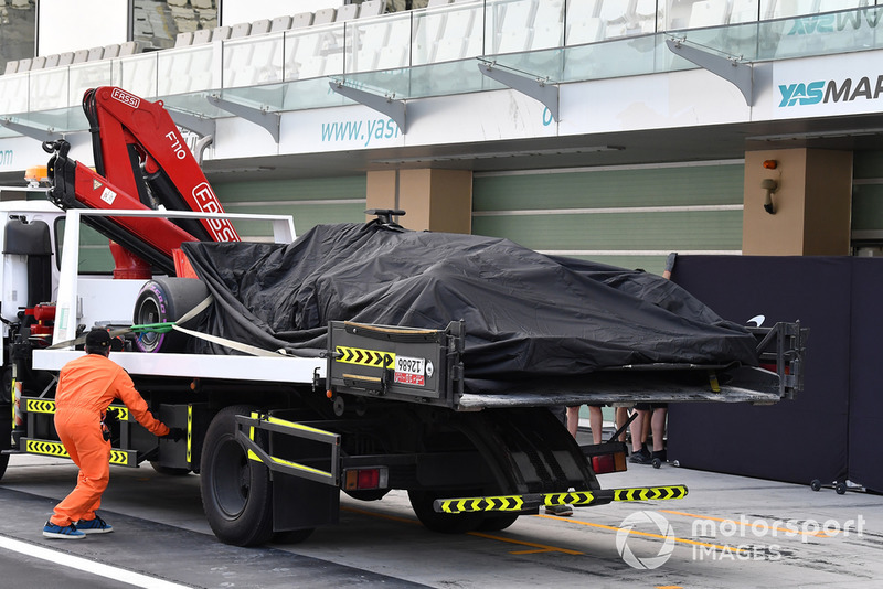 De auto van Pietro Fittipaldi, Haas F1 Team VF-18