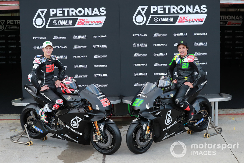 Fabio Quartararo, Petronas Yamaha SRT and Franco Morbidelli, Petronas Yamaha SRT