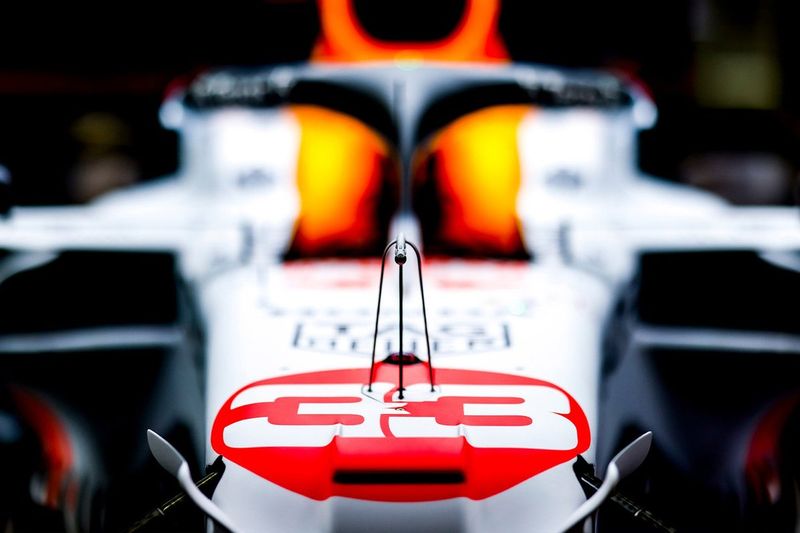 Red Bull Racing RB16B white livery 
