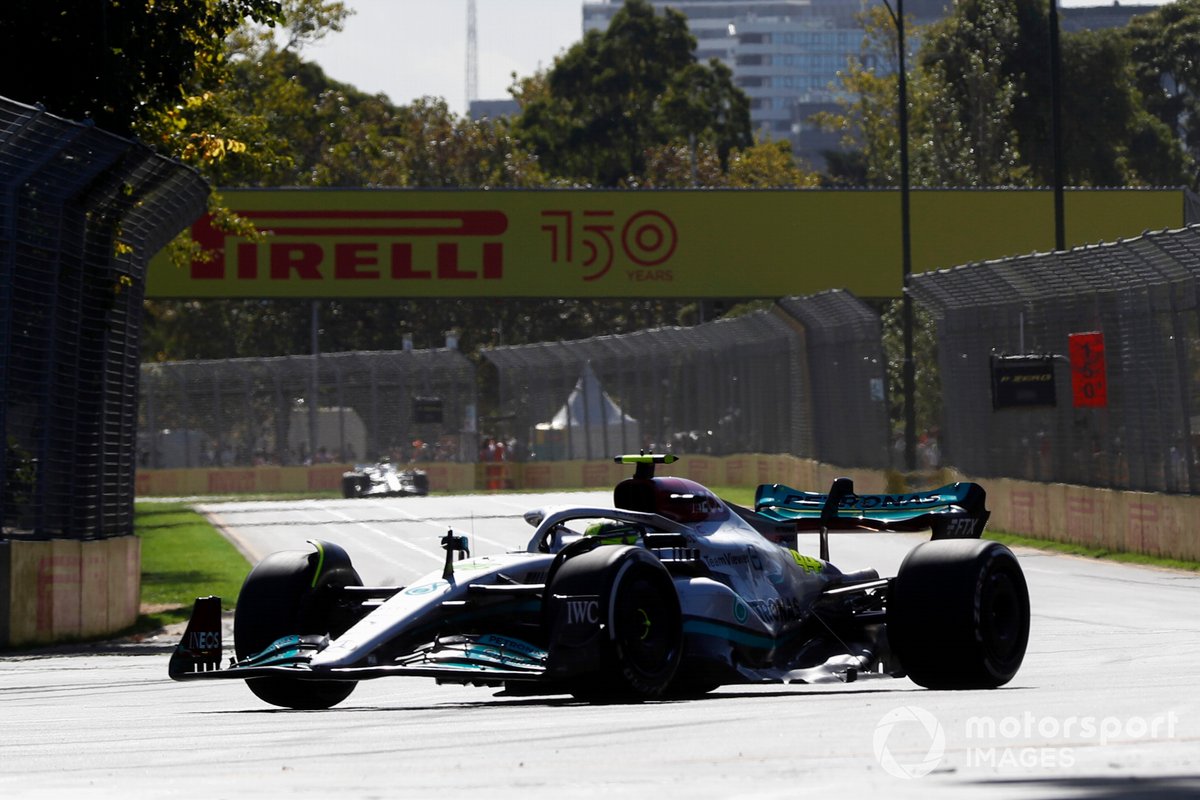 "Yaptığımız hiçbir değişiklik fark yaratmıyor" 1 Formula 1 Haberleri - F1 Puan Durumu Lewis Hamilton, Mercedes W13, Esteban Ocon, Alpine A522