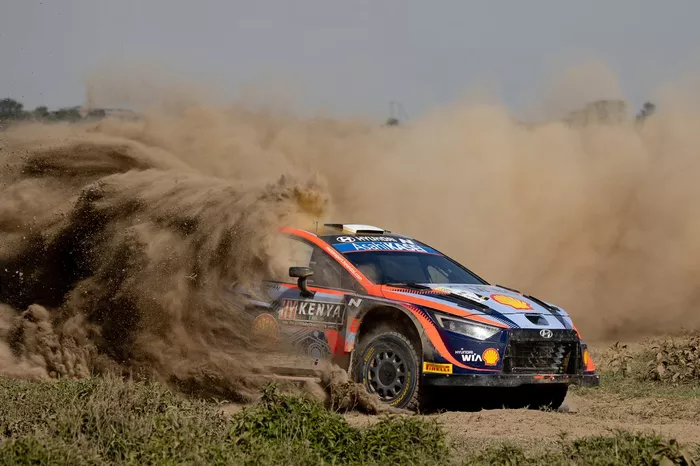 Ott Tanak, Martin Jarveoja, Hyundai World Rally Team Hyundai i20 N Rally1