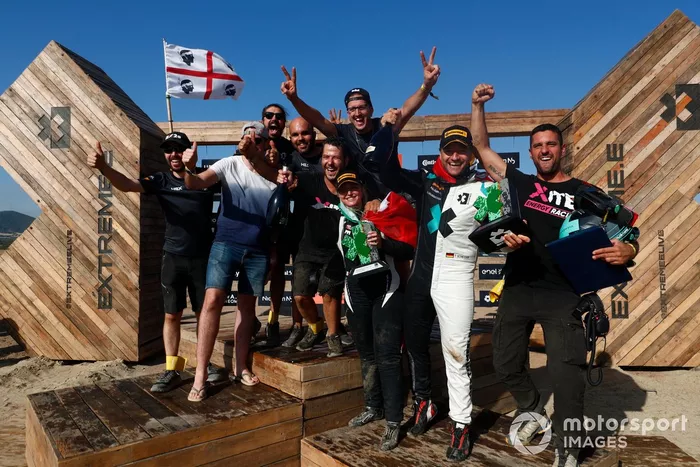 Tercer puesto Tamara Molinaro, Timo Scheider, Xite Energy Racing