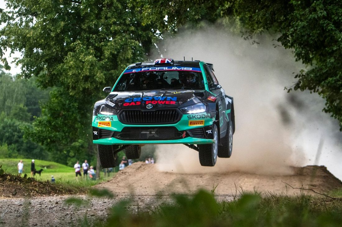 Gus Greensmith, Jonas Andersson, Toksport WRT Skoda Fabia RS Rally2