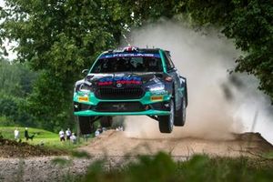 Gus Greensmith, Jonas Andersson, Toksport WRT Skoda Fabia RS Rally2