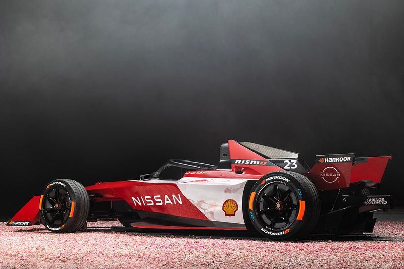 Decoración del Nissan Gen-3 Formula E 2022-23