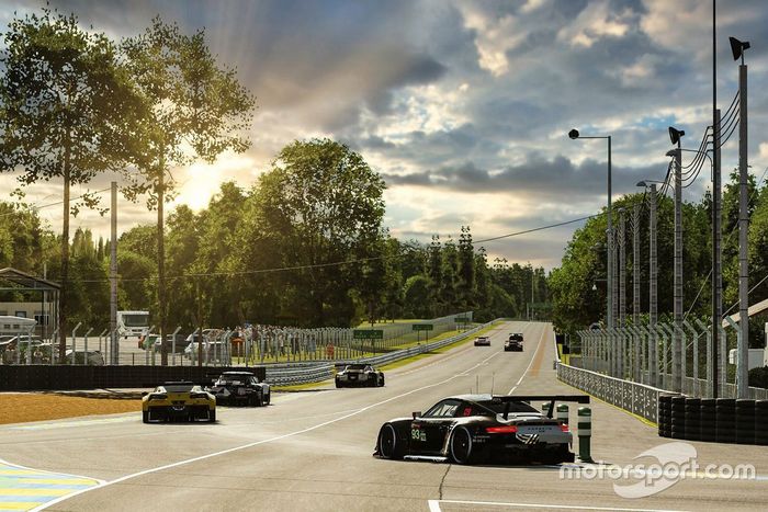 #93 Porsche Esports Team Porsche 911 RSR: Nick Tandy, Ayhancan Güven, Joshua Rogers, Tommy Ostgaard