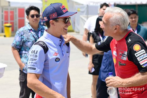 Marc Márquez, Gresini Racing, Davide Tardozzi, Team manager Ducati Team