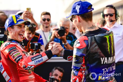 Marc Márquez, Equipo Ducati, Fabio Quartararo, Yamaha Factory Racing