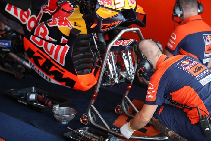 Red Bull KTM Factory Racing bike detail
